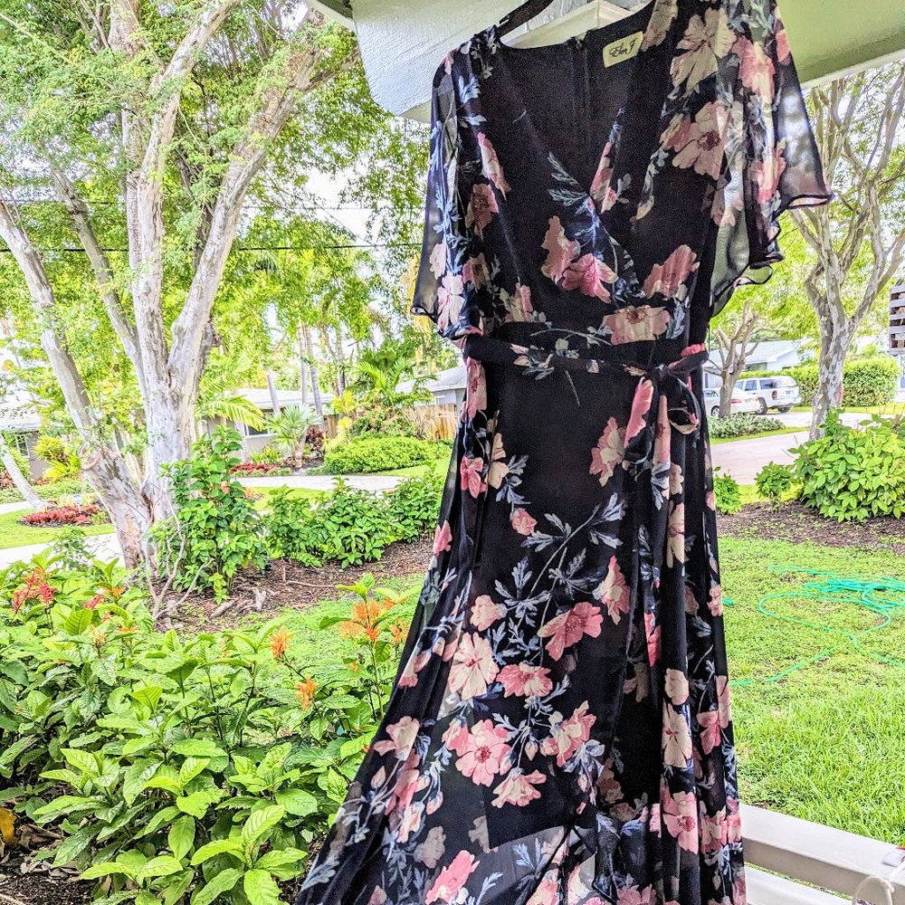 Eliza J Dress High Low Dress Size Large